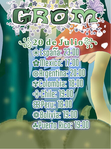 horarios