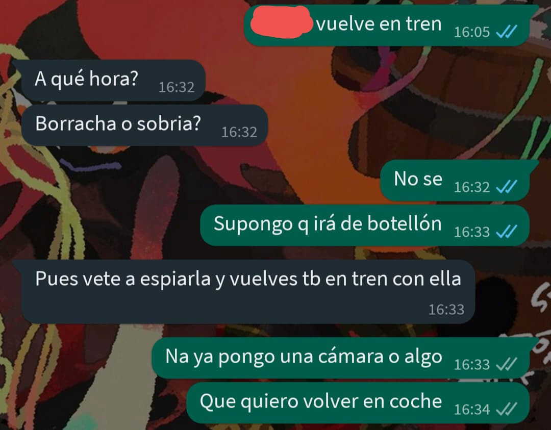 Conversación Más Normal Con Mi Padre Por Wasap Charla Amigable Toc Penstagram 